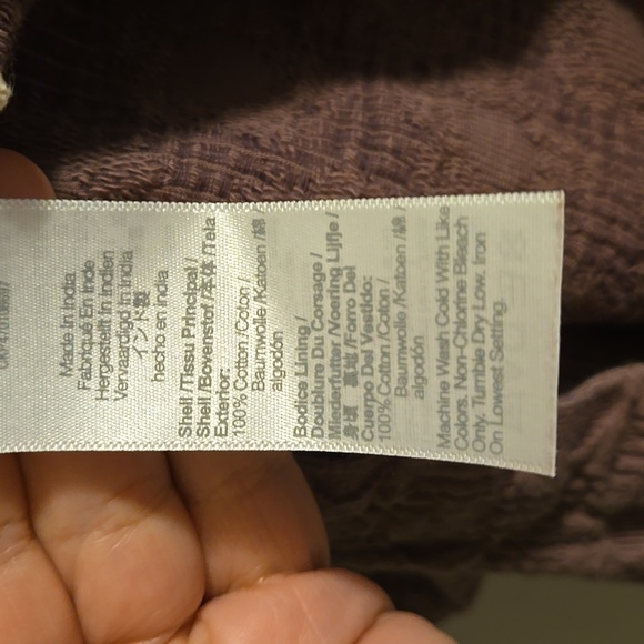 Madewell Floral Quilted Puff  Sleeve Mini Dress - Picture 3 of 7